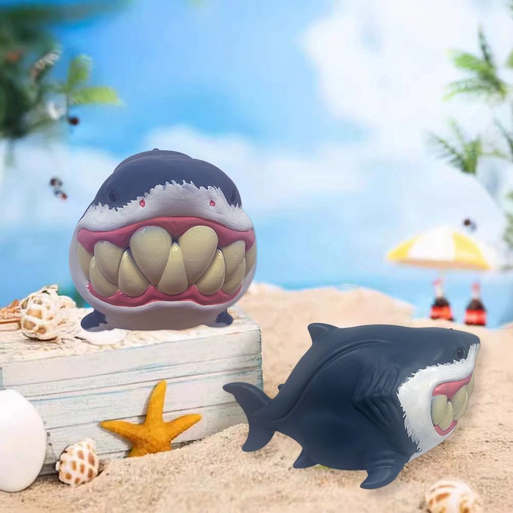 Science Toy - Q-Version Shark Bee Ornament Harz Walhai