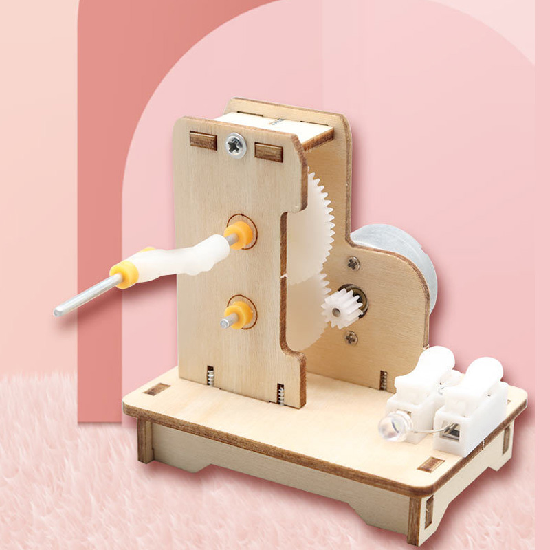 Science Diy Model - DIY Mini Handgenerator DIY Wissenschaftsexperiment Kit
