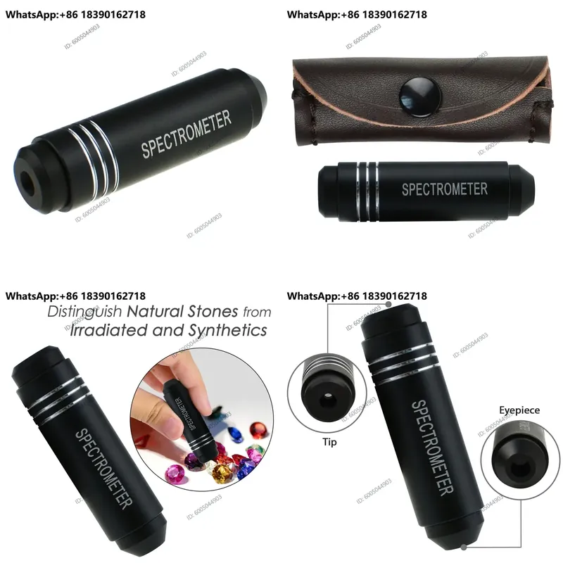 Spectroscope Handheld - Handgehaltenes Edelstein-Rotationsspektrometer: Kleines spektroskopisches Identifikationswerkzeug für