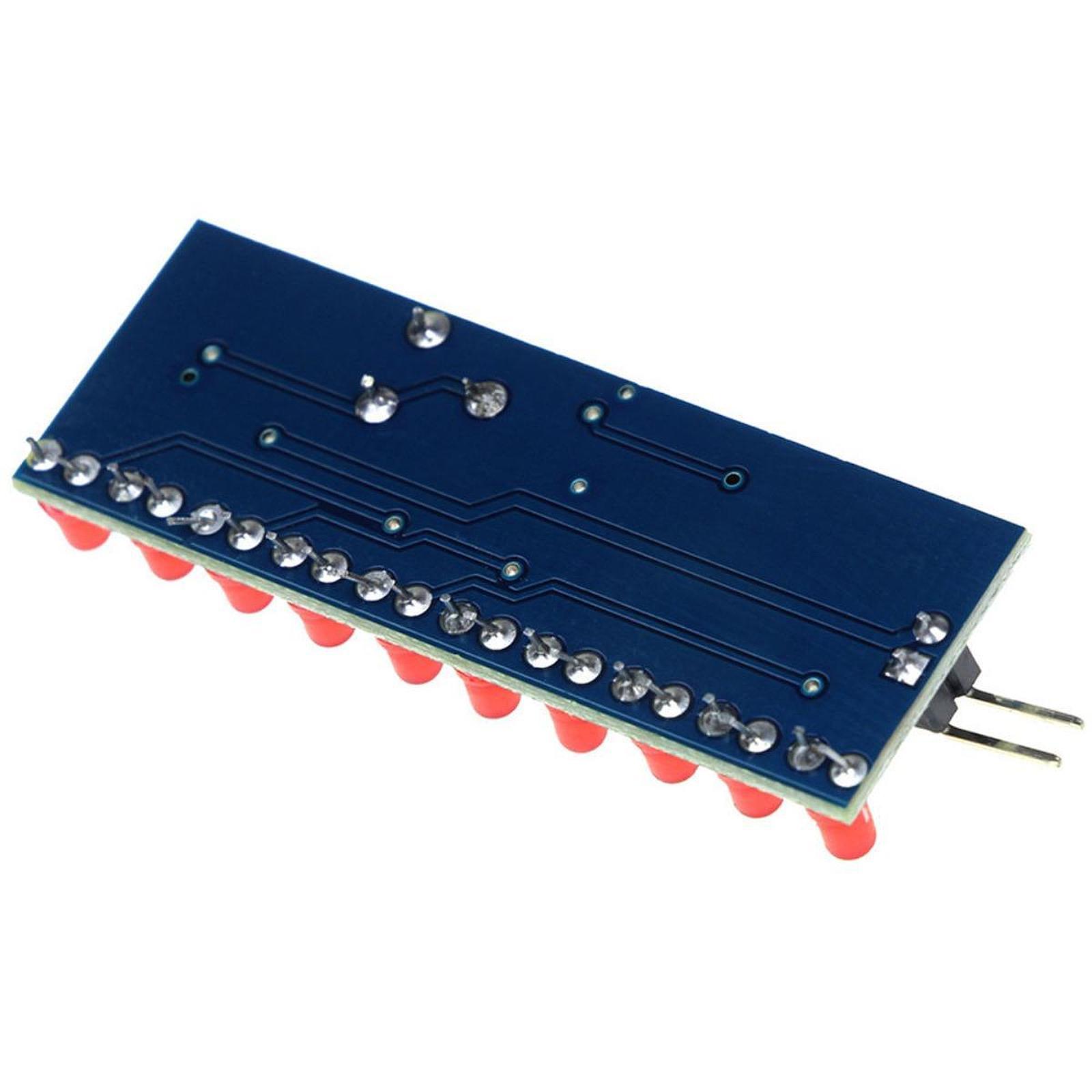 Science Hobby Kit - Lauflicht-Board DIY Elektronik-Bausatz NE555 CD4017 LED
