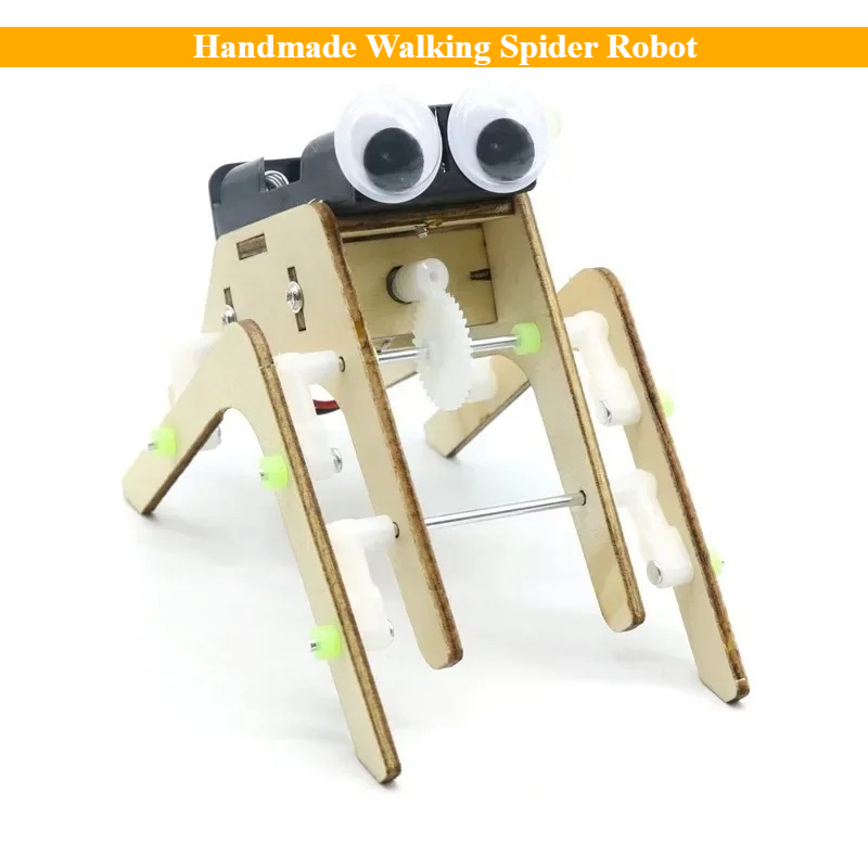 Science Diy Model - Fantasie DIY handgemachte Walking Spider Roboter