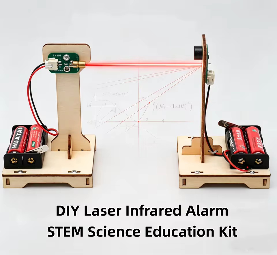 Science Diy Model - DIY Infrarot-Laser Lernmodell mit Lichtgesteuertem Auslöser