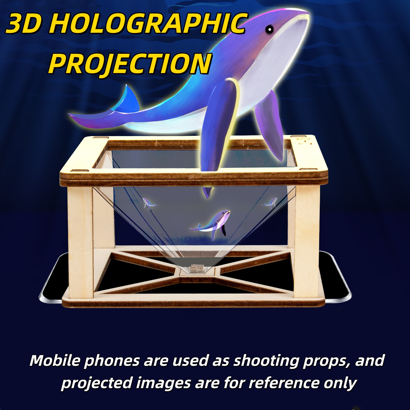 Science Hobby Kit - DIY 3D Holographischer Projektor Bausatz Physik