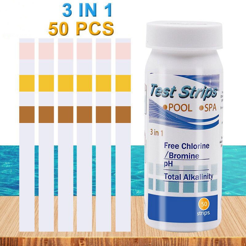 50 Stück Chlor-PH-Teststreifen – Water Testing Kit Bewertung und Preis