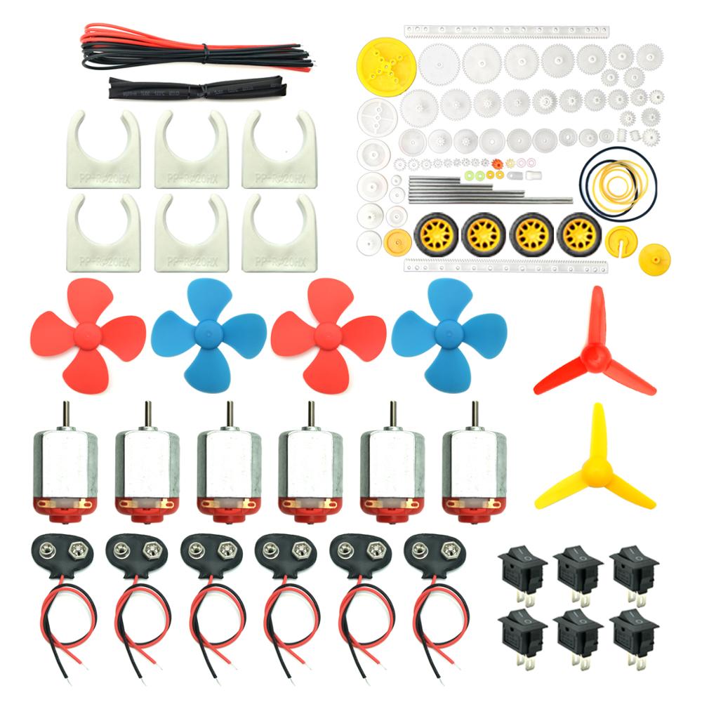 6 Set Motoren-Kit, Mini-Elektr – Science Hobby Kit Bewertung und Preis