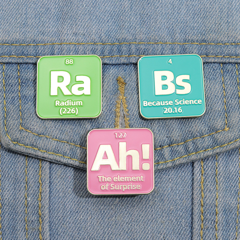 Wissenschaft Emaille Pin Reage – Science Experiment Bewertung und Preis