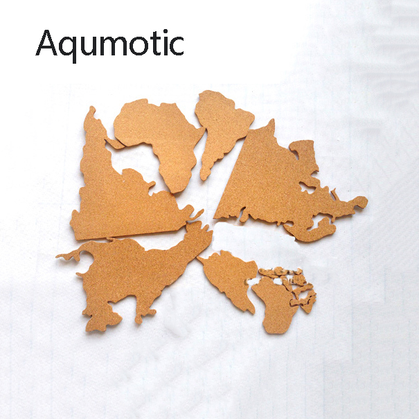 Aqumotic Kork-Weltkarte, Reise – Star Map Poster Bewertung und Preis