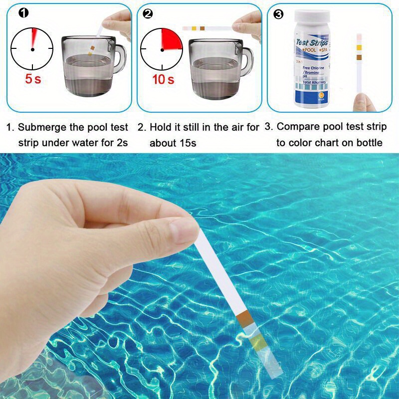 Chlor PH-Teststreifen SPA Schw – Water Testing Kit Bewertung und Preis
