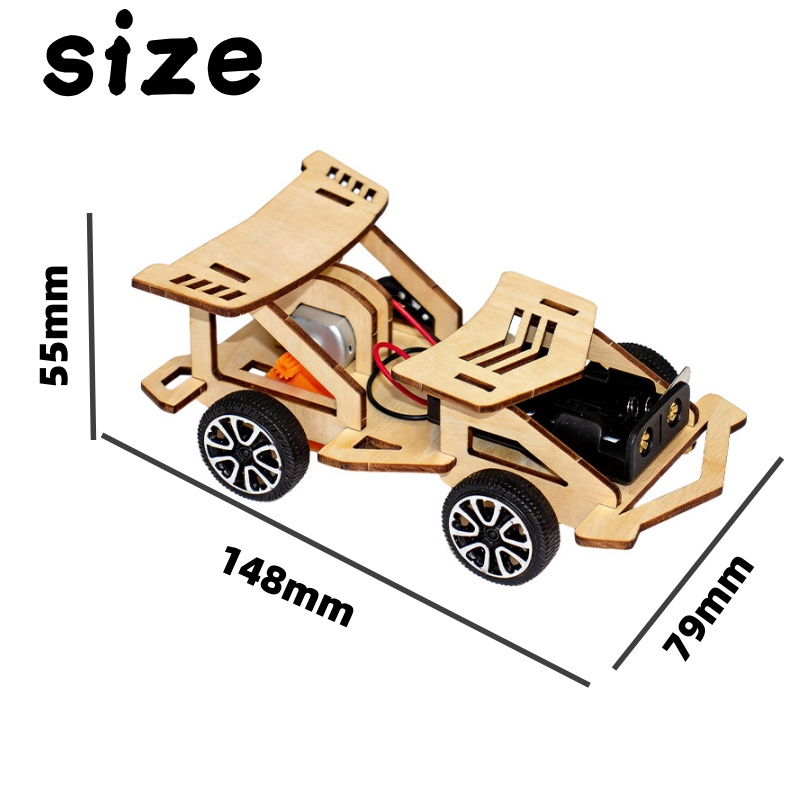 DIY Montage-Rennwagen Kleiner  – Science Hobby Kit Bewertung und Preis