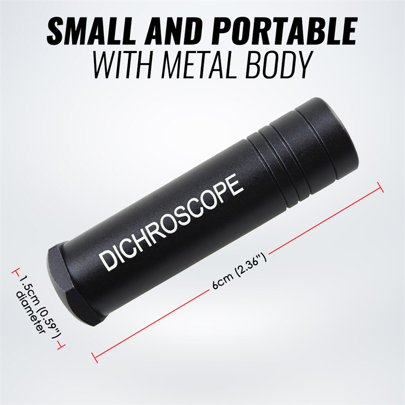 Dichroskop für Edelstein, Calc – Spectroscope Handheld Bewertung und Preis
