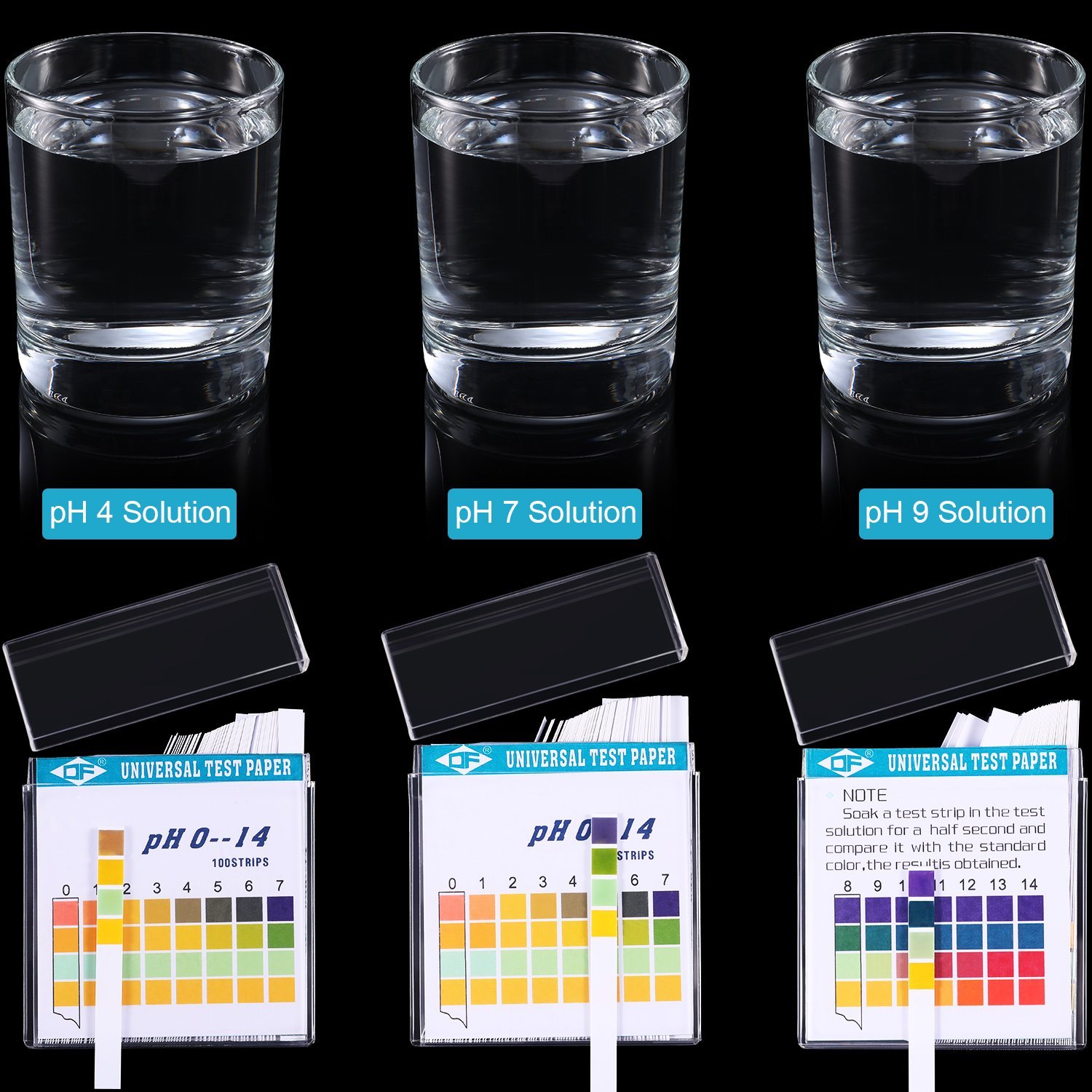 100 Streifen 0–14 PH Alkalisch – Water Testing Kit Bewertung und Preis