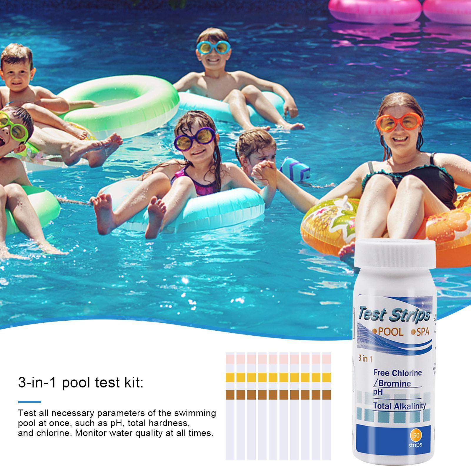 Chlor-pH-Teststreifen für SPA, – Water Testing Kit Bewertung und Preis
