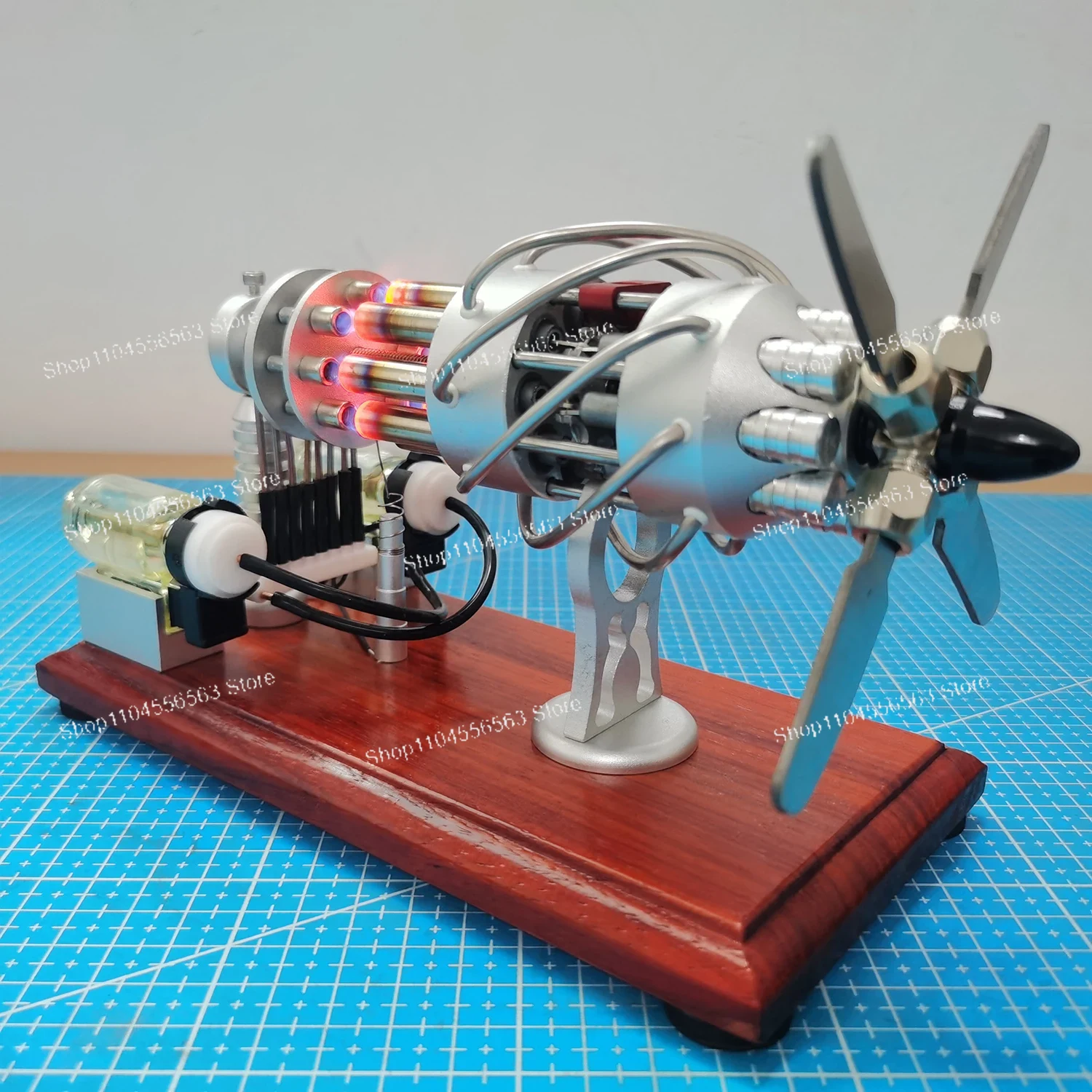Heißluft 16-Zylinder Stirling- – Science Toy Bewertung und Preis