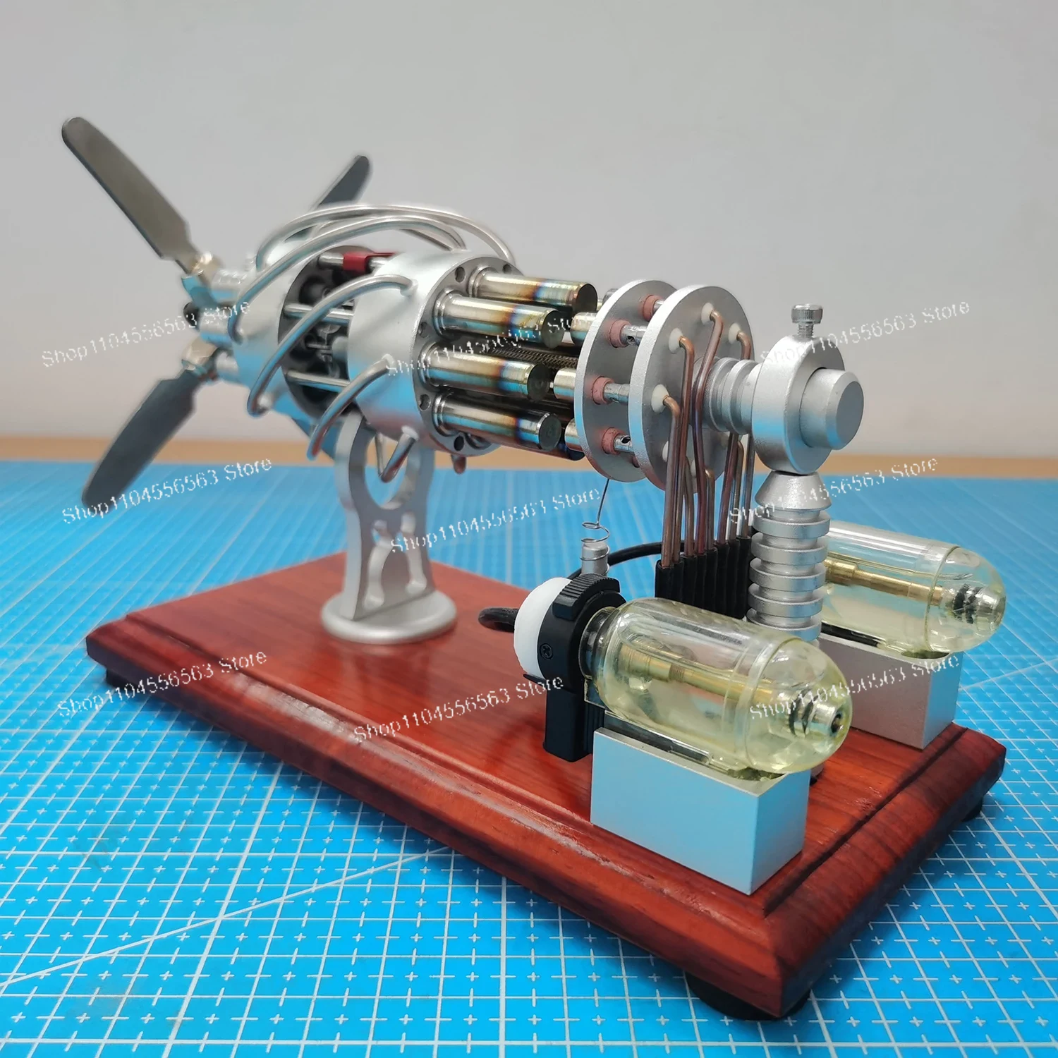 Heißluft 16-Zylinder Stirling- – Science Toy Bewertung und Preis