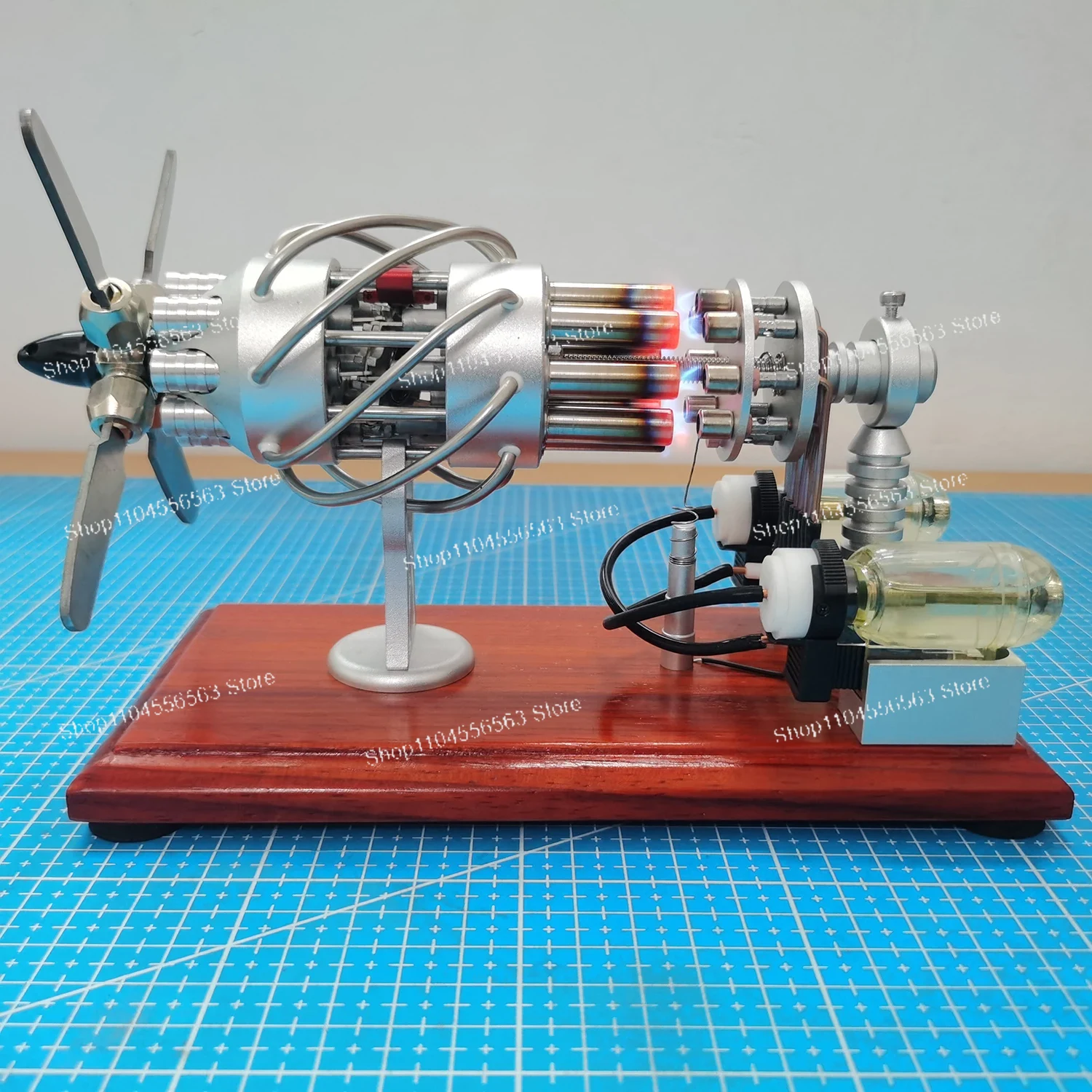 Heißluft 16-Zylinder Stirling- – Science Toy Bewertung und Preis
