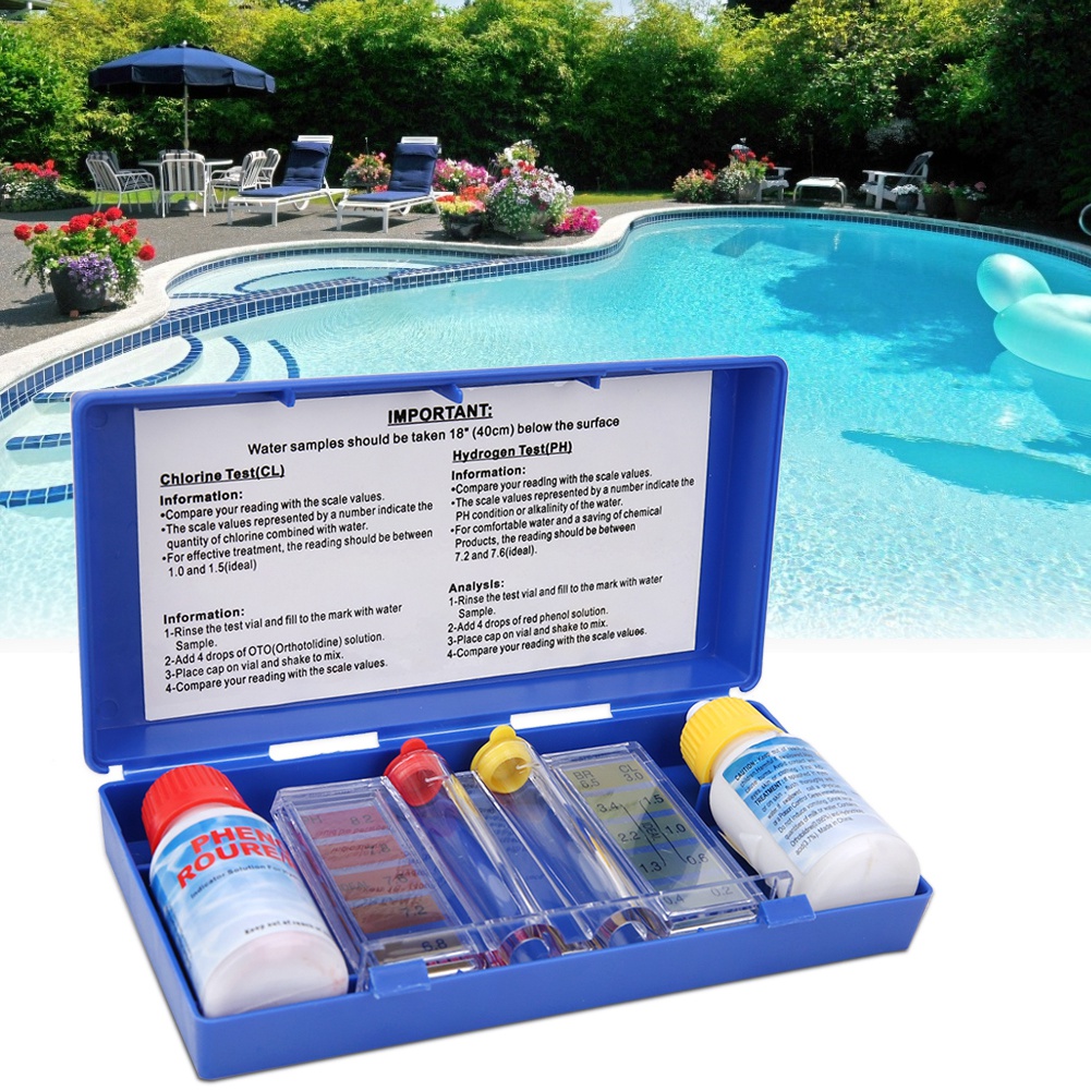 PH-Chlor-Wasserqualitätstestki – Water Testing Kit Bewertung und Preis