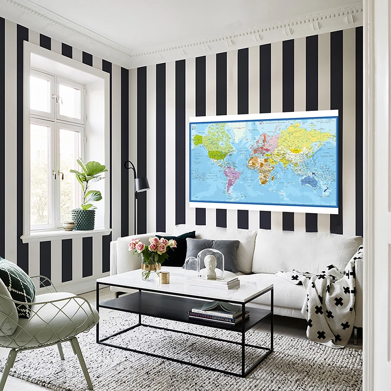 Carte Du Monde Weltkarte Wandp – Star Map Poster Bewertung und Preis