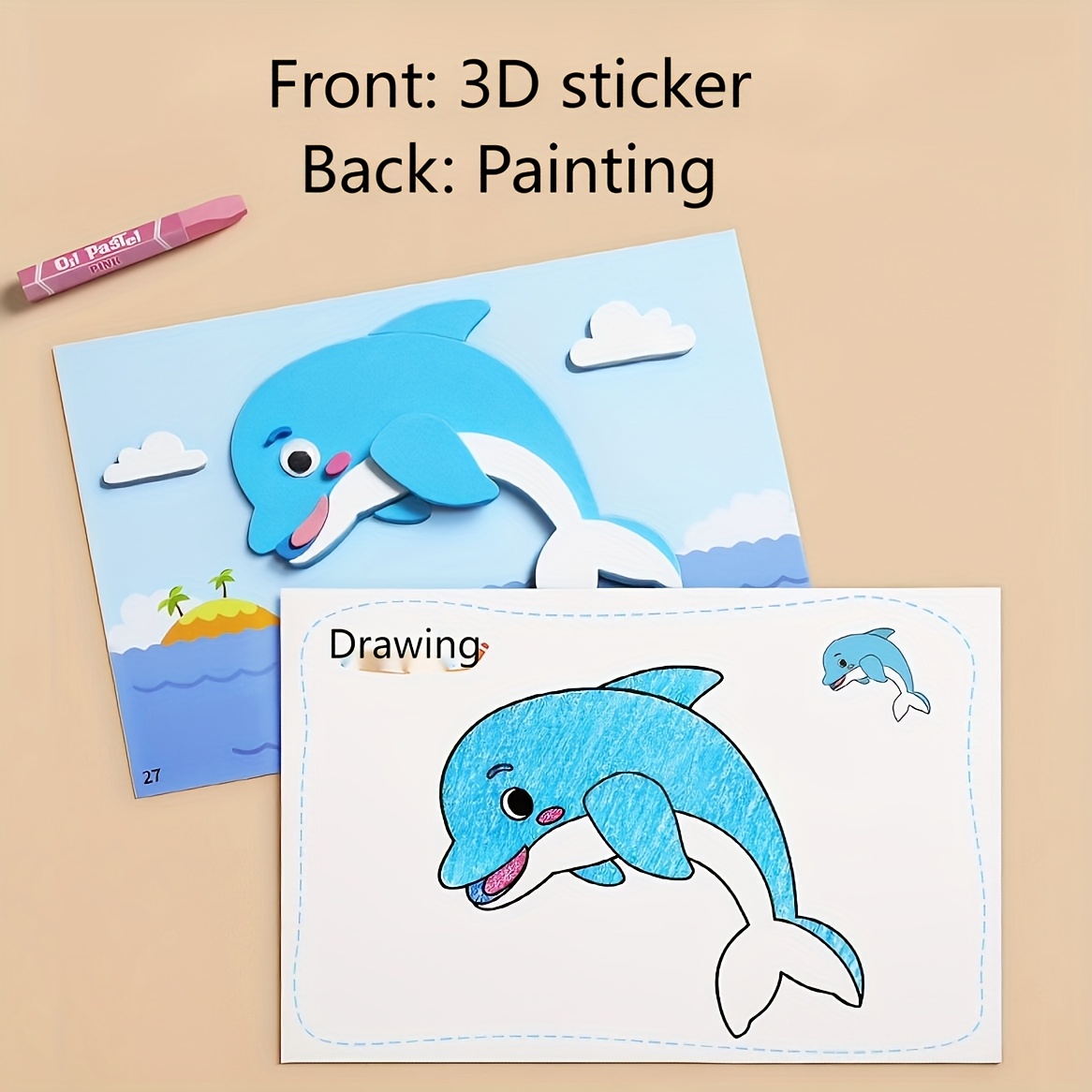 3D-Aufkleber für Kinder, Einwe – Science Project Diy Bewertung und Preis
