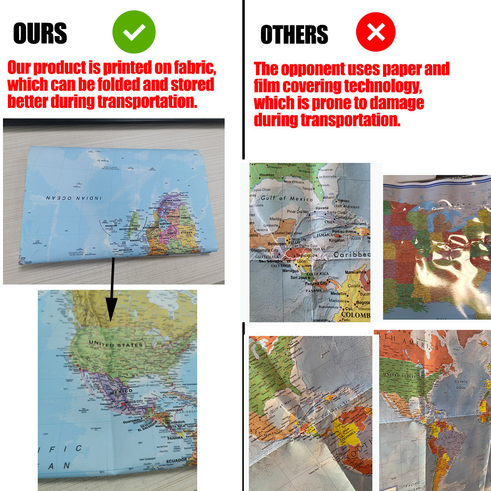 Geografie-Lehrmittel, Weltkart – Star Map Poster Bewertung und Preis