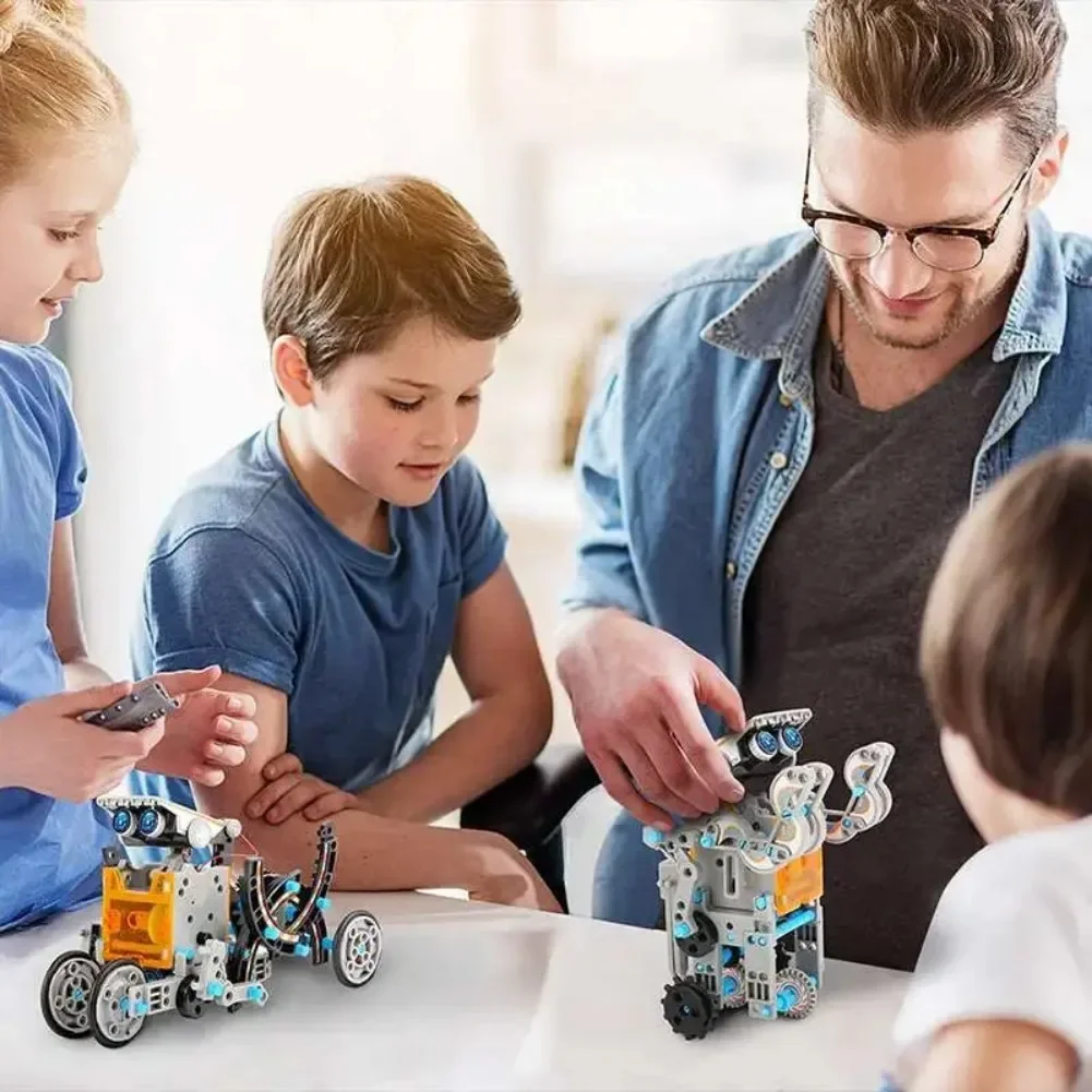 13-in-1 solarbetriebener Robot – Science Project Diy Bewertung und Preis