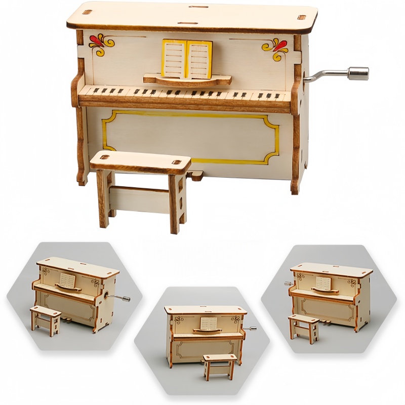 DIY Handkurbel-Kinderklavier L – Science Diy Model Bewertung und Preis