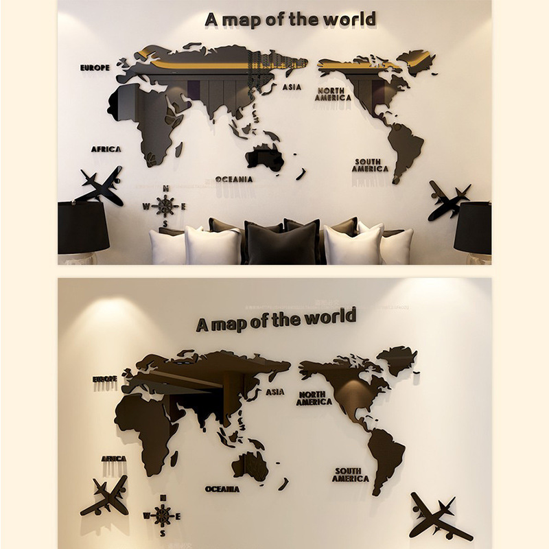 Nordische Weltkarte Acryl 3D W – Star Map Poster Bewertung und Preis
