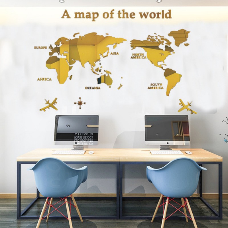 Nordische Weltkarte Acryl 3D W – Star Map Poster Bewertung und Preis